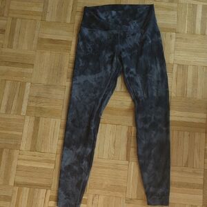 Lululemon Align Diamond-Dye Black GREY Leggings